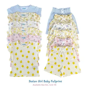 Set Anak Perempuan Babyboss Motif Lucu dengan Bahan Matt Kaos Orry - Katun