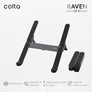 Colta Raven Laptop Stand Holder Aluminium Bracket Dudukan
