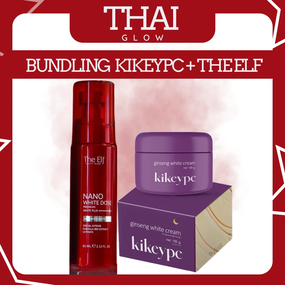 THE ELF KIKEYPC BUNDLE BODY SERUM LOTION