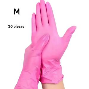 Guantes desechables de nitrilo profundos, ligeros, para limpieza del hogar, cuidado de mascotas, teñido, sin plomo y sin alcohol, guantes de cocina multifuncionales