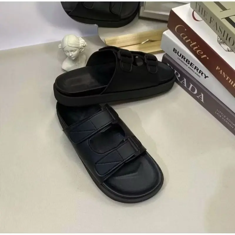Sandal Wanita Alizha Platfrom Selop Croco Premium & Syntethic Leather Anti Slip - Karet, Sendal, Shoes 4
