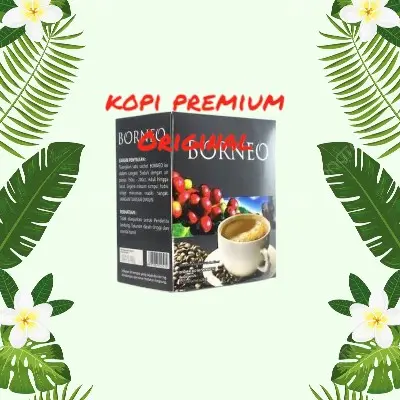 Kopi Instan premium Bor-Neo kopi seduh alami original asli 100% 0