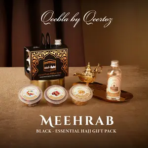 Qeebla Oleh oleh Haji & Umroh Meehrab Essential Pack / Souvenir Gift Umroh & Haji / Premium Gift