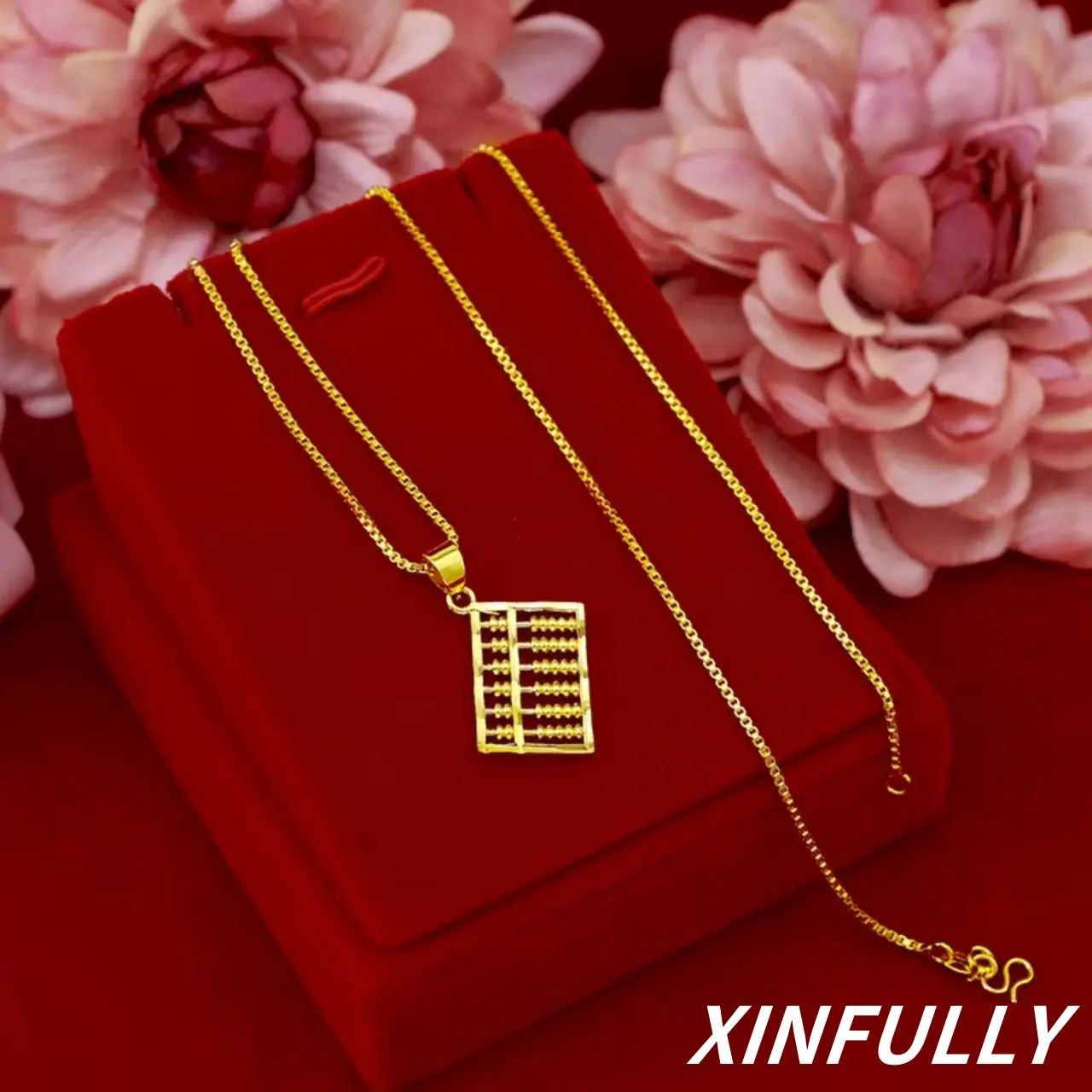 Abacus Necklace Fortune Necklace for Women