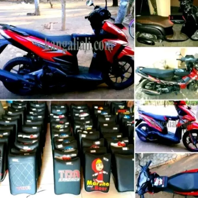 jok boncengan anak honda vario 125 150 karakter kartun 0
