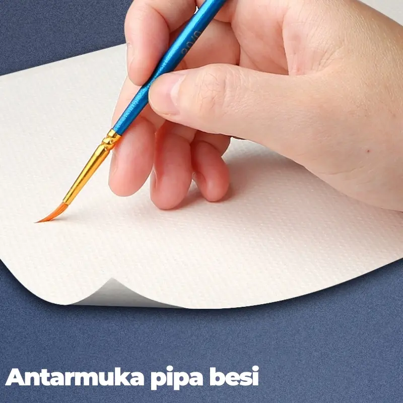 MW Kuas Lukis Set ARTIS BRUSHES / Kuas Lukis 1 Set Lengkap Murah 3