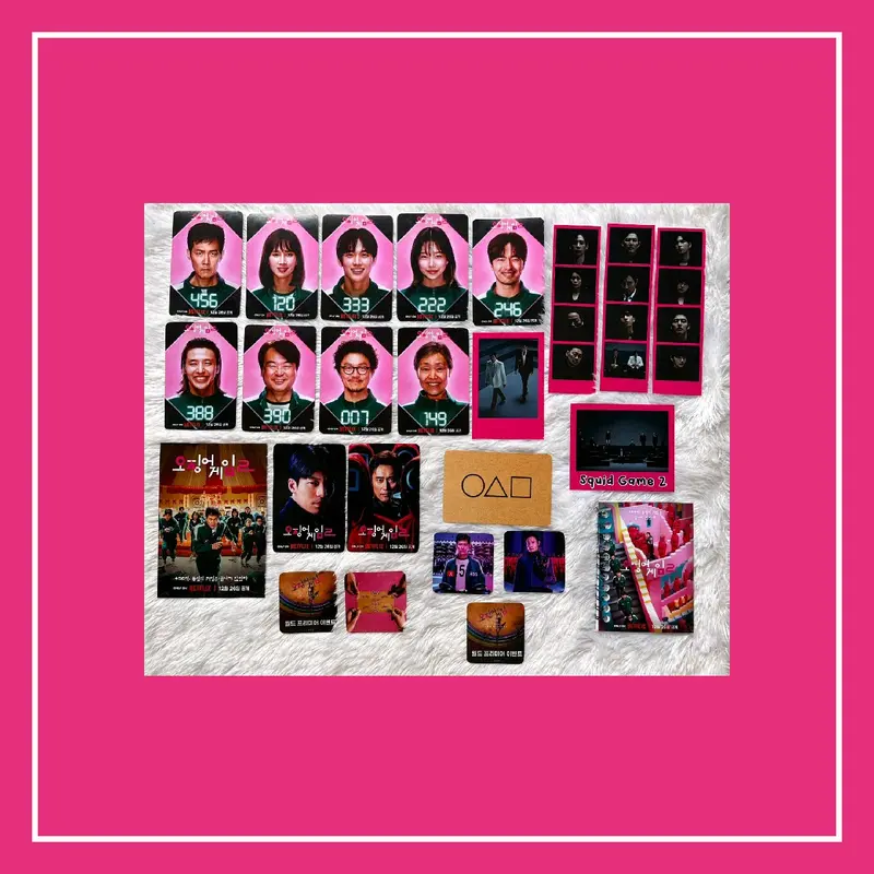 [PROMO] K-DRAMA SQUID GAME 2 MINI FANKIT / FANKIT SQUID GAME 2 PAKET HEMAT SQUID GAME 2 / K-DRAMA KIT / FANKIT 1