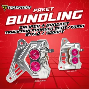 PROMO BUNDLING BRACKET + CALIPER FOR  BEAT/ VARIO