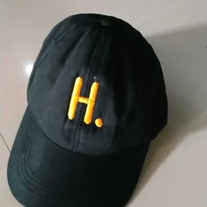 Topi Anak Dan Dewasa Bordir Inisial A-Z Full Hitam Huruf Alfabeth Topi Anak Laki-Laki 2-10 Tahun - Fashion Anak