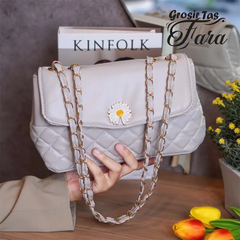 shofia Bag - Tas Selempang Wanita Slingbag Tas Cantik Simple Murah Hitam Coklat Murah 0