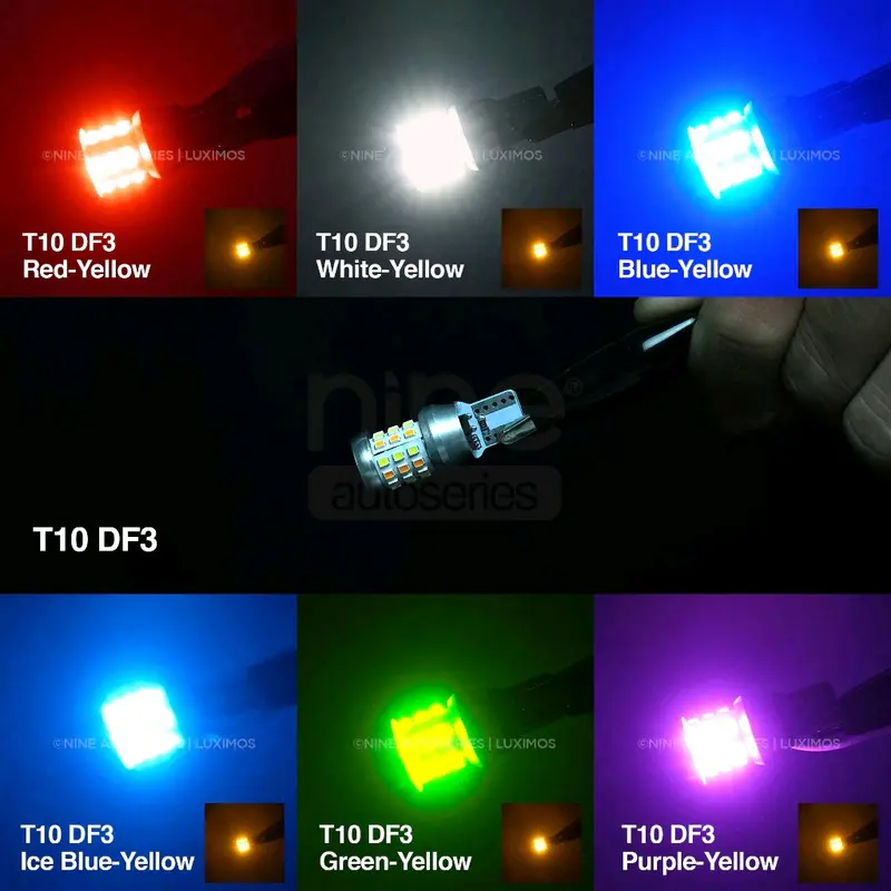 NEW PRODAK NINE T10 DF2 2 MODE 48 LED DAN DF3 42 LED PAKET SEIN DAN SENJA +FLASHER MOTOR BEBEK MATIK DAN MOTOR LAINNYA 8