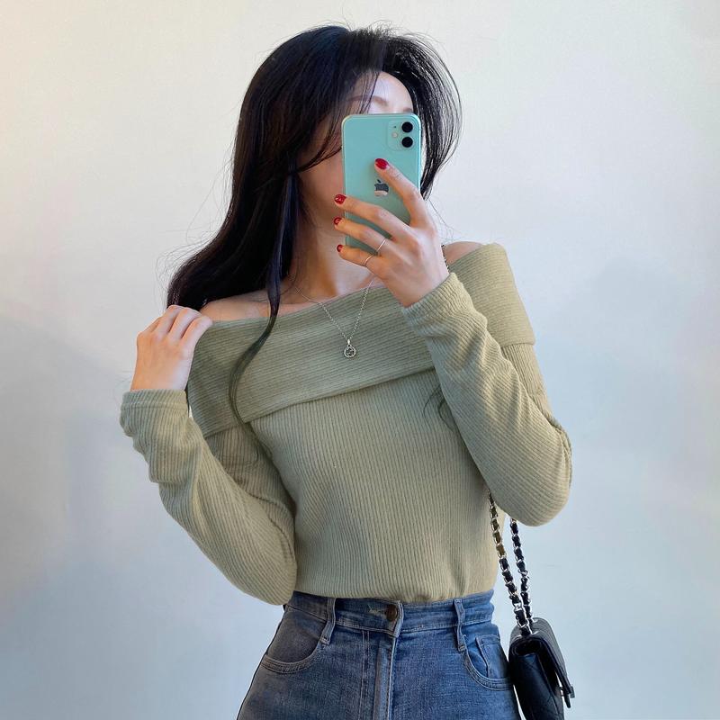 Blus Wanita Longsleeve Sabrina Off Shoulder Terbaru 4