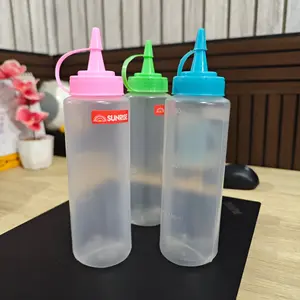 DAPAT 3PCS BOTOL Kecap 300 ML / Botol Mayonaise / Tempat Saos 300 ML / Botol Saus / Botol Mayones Murah By MEGA CETAKAN