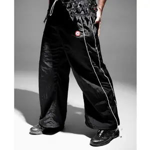 PLASURA UNDRTD - ROULETTE TRACKPANTS BLACK