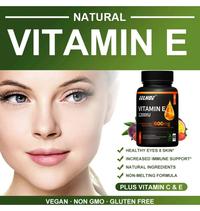 Gambar Vitamin E 1200IU, menutrisi kulit, mencegah kerutan akibat penuaan, dan melindungi kesehatan mata dari EELHOE MALL-1 Kota Tangerang 4 Tokopedia