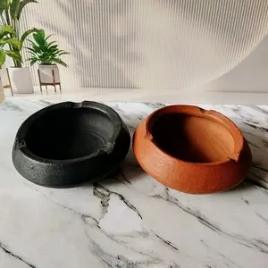 [GERABAH] ASBAK ESTETIC // TEMPAT LILIN DARI TANAH LIAT ALAMI MURAH MERIAH