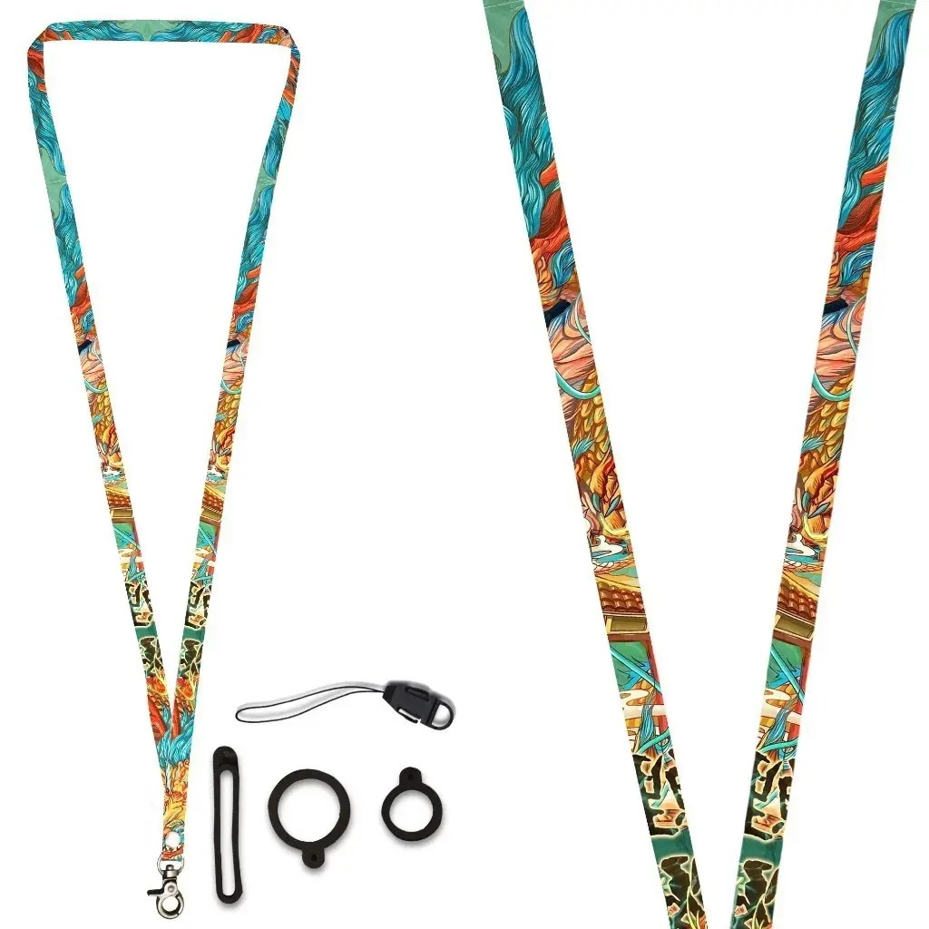 Holder Lanyard ID Card Kartu Bank Photocard Gantung Leher Holder Lanyard Japan TRB14