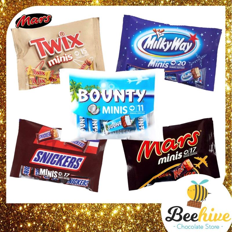 Mars Chocolate Assorted Selections 333g Mars Bounty Twix Snickers Milkyway