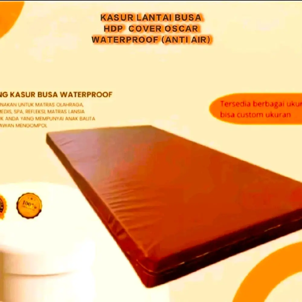 Kasur Lantai Busa HDP UK. 115 X 175X5 cm  Cover Oscar Waterproof Anti Air