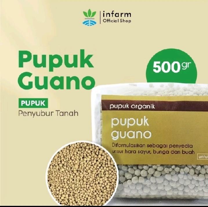 Infarm - Pupuk Organik Guano Berbagai Ukuran Pupuk Penyubur Tanah Media Tanam 0