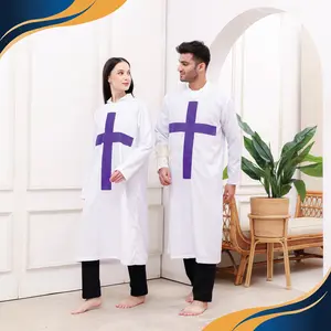 Baptis - Jubah Baptis - Salib Ungu - Jos Miracle Bandung - Miracle - JMB