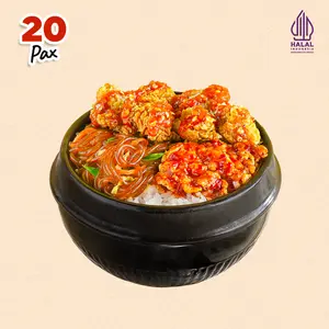 Dosirak 2 Korean Chicken 20 Porsi [BIG DELIVERY] - Original | Mujigae Resto