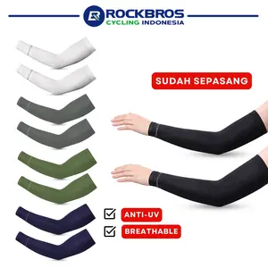 ROCKBROS XT9002 Manset Tangan Sepeda Motor Cycling Arm Sleeve Pria Wanita Multifungsi Outdoor Sport