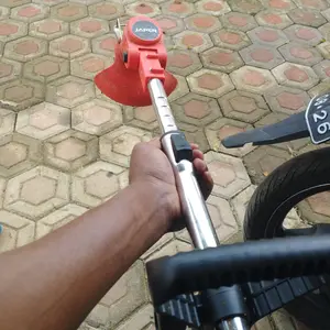 JAPER Mesin Potong Rumput Baterai Alat Pemotong Rumput Elektrik Listrik Pemangkas Portabel mesin potong