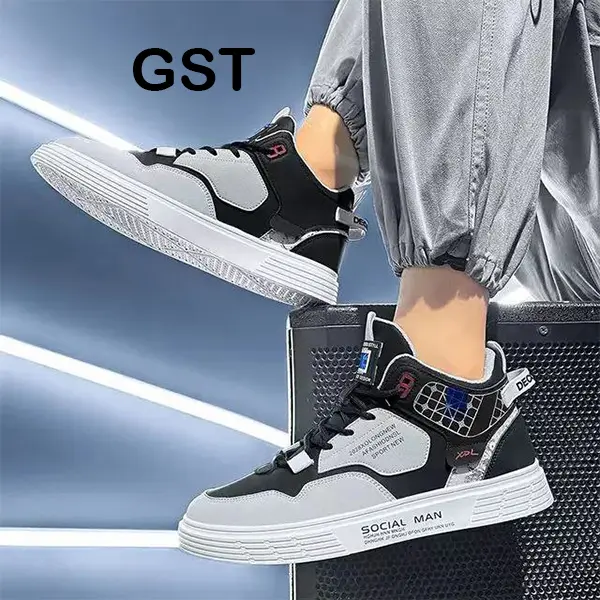 GST Jimmie Sepatu Sneakers Pria Sepatu Kasual Sepatu Olahraga Sol Karet Anti Slip Anti Licin 3