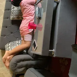 Sofa Minimalis L Kancing Beludru Standar (Bahan Beludru Nilex)