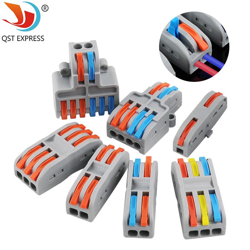 Fastwire Connection Mini Fast Wire Connector Universal Wiring Cable Connector Push-in ...