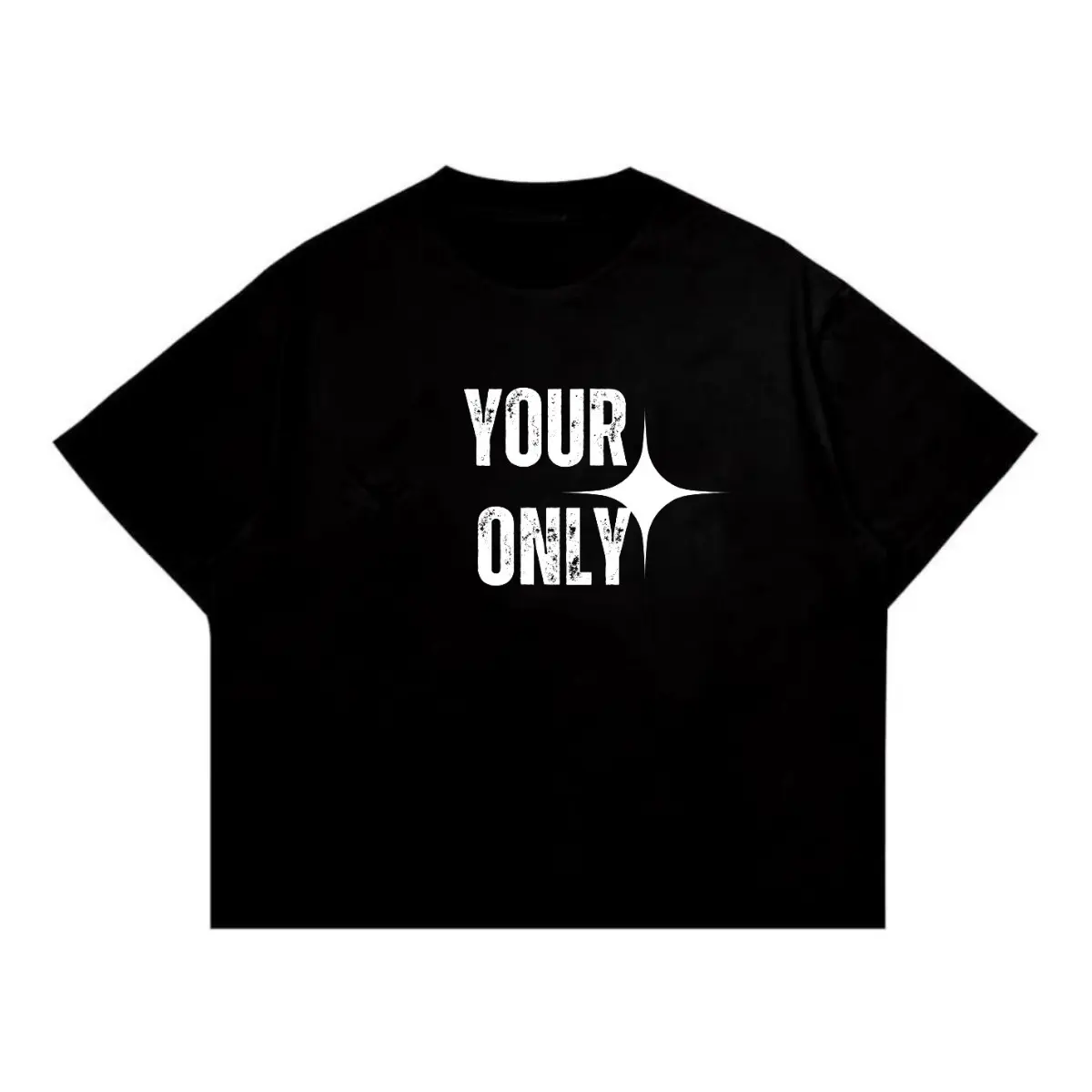 Kaos Boxy Basic Oversize Your Only Premium Distro / Atasan Pria Trendi / Kaos Cowok Skena