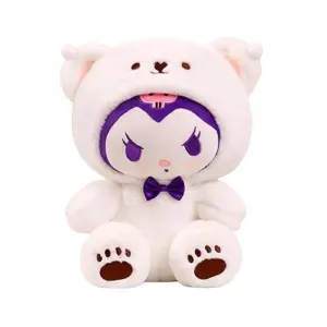 22cm Boneka Sanrio Cinnamoroll Pochacco Mini Kartun Kuromi My Melody Seri Terbaru Premium