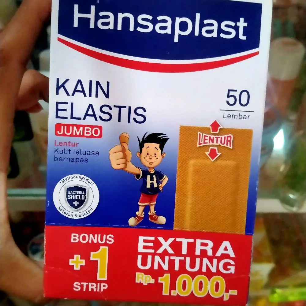 hansaplast plester jumbo isi 50 plester