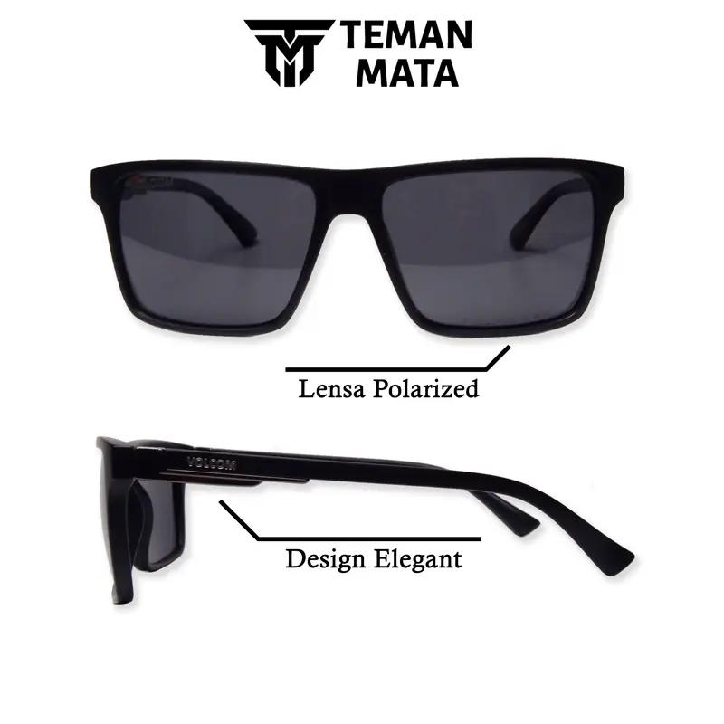 Kacamata Polaroid/Polarized Pria Kode VC1856 Pilot,Memancing,Berburu Siang dan malam Premium Lensa Eyewear 1