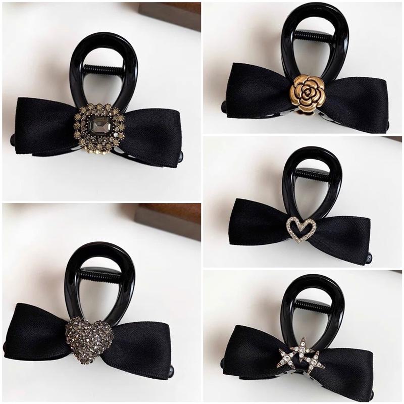 Kẹp tóc nơ tiểu thư xinh xắn cho nữ nhiều charm #678