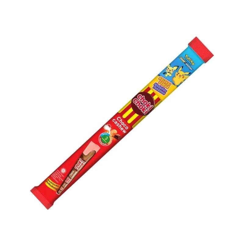 Choki Choki Chococashew Stik Cokelat 1 box isi 20 pcs x 9g Cemilan Chocolate Camilan Food Manis Mete Snack Coklat Keripik 2