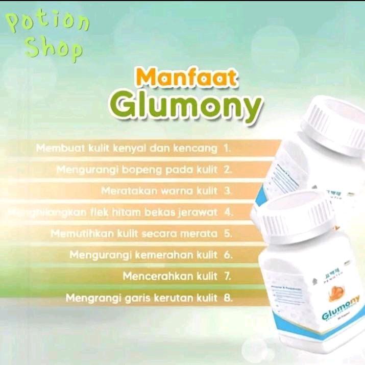 GLUMONY | KAPSUL WHITENING | PEMUTIH BADAN | PEMUTIH WAJAH PROMO 50% 3