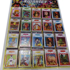 1 Lembar Isi 640Pcs Kartu Kwartet /Kartu tepuk /kartu gambar Mainan