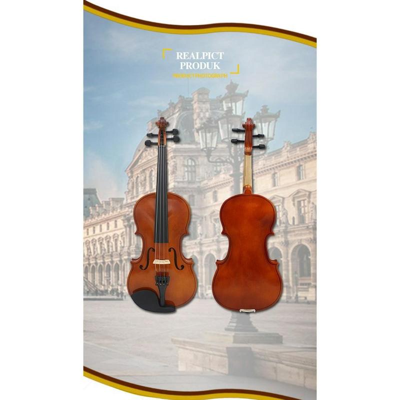 4/4 biola untuk dewasa, anak-anak, dan remaja /alat musik gesek /biola anak /biola remaja /string instrument 8