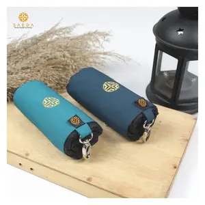SAEDA Sajadah Travel Rolled Gulung Mungil Praktis Bordir Custom