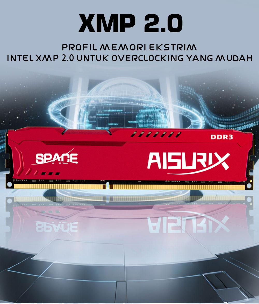 AISURIX DDR3 8GB 16GB RAM 1600Mhz 2666Mhz DDR4 3200Mhz Desktop Memory