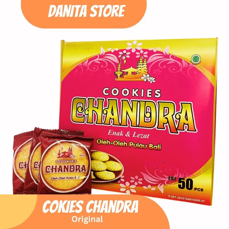 [DANITA] KUE MIX PIE SUSU | PIE KACANG | COKIES CHANDRA | 40PCS | 50PCS 2