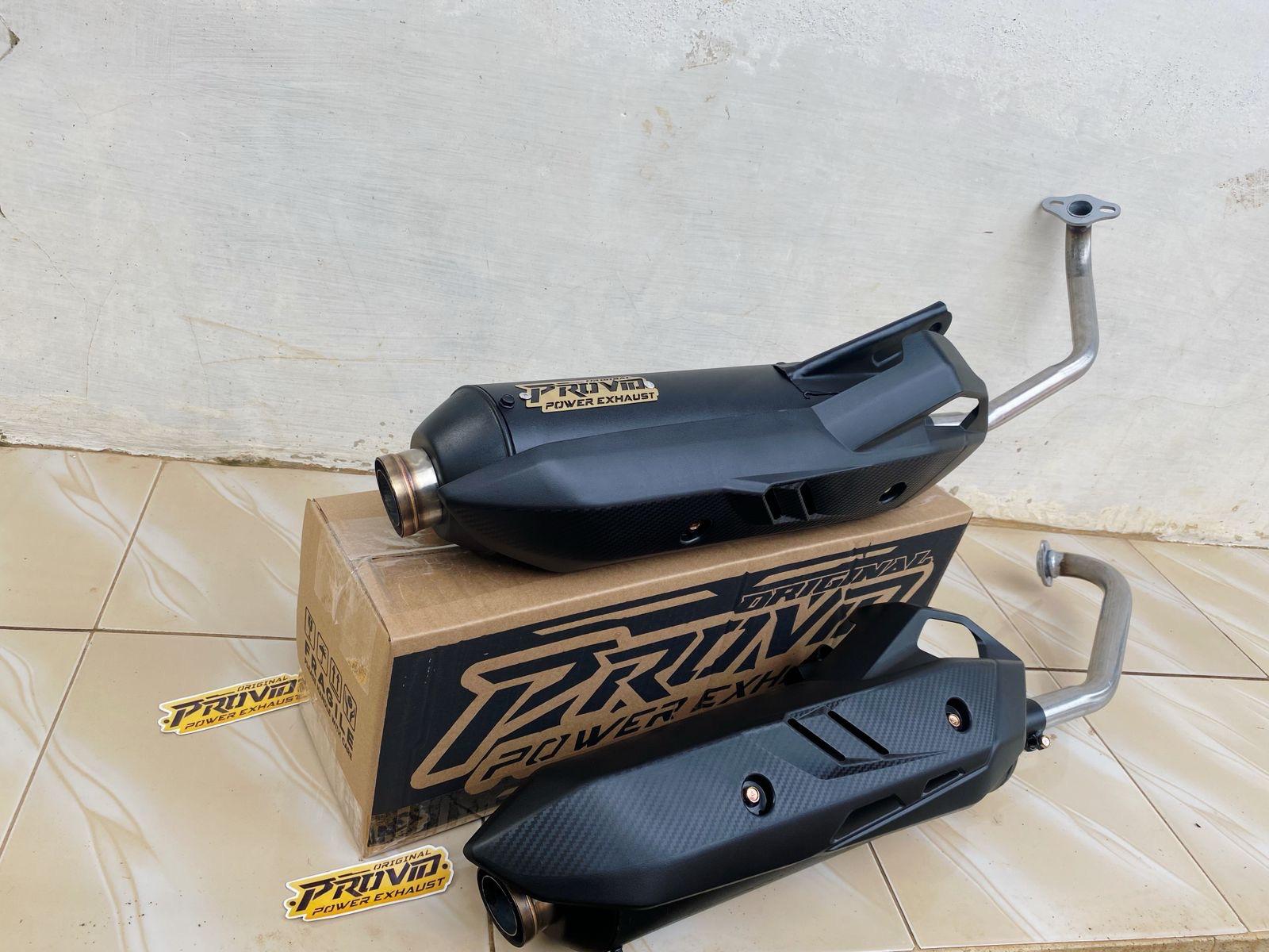 Knalpot Original PROVID POWER EXHAUST tipe MS pro motor Beat vario n max pcx Aerox Mio dll