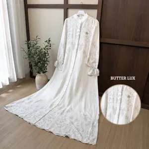 RH COL - Mashita Dress Raya 2026 Premium Luxury Bahan Jaguard Jisoo Muslim Elegan Mewah