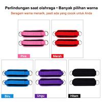 Gambar ANKLE STRAP FITNESS - Sabuk Pergelangan Kaki Neoprene untuk Latihan Beban, Velcro Kuat & Tali Panjang, Cocok untuk Home Gym - Merah Muda *1 dari KEEP GOING MAX Kab. Tangerang 4 Tokopedia