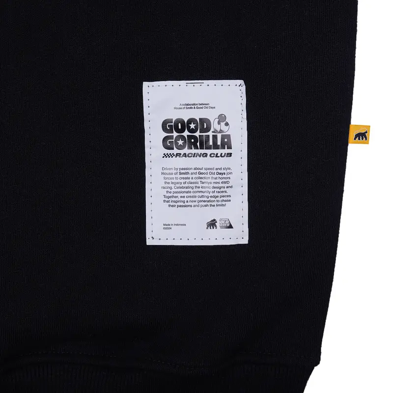 House of Smith X GOD Sweater Hoodie Pria - Good Gorilla Service Oversized Hoodie 6