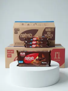 Wafer Nabati Coklat dan Keju Jumbo 100gr