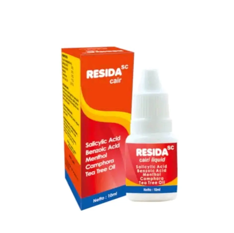 Resida Cair 10ml Obat Kurap Jamur - Model SC-CAIR-10ml