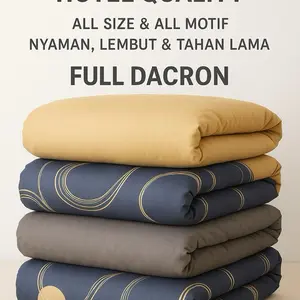 AMARA-BEDCOVER SAJA BEBAS PILIH MOTIF- STAR QUALITY PREMIUM